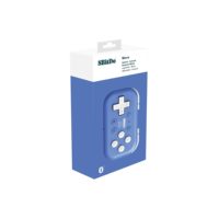 Controlador de Juegos Micro BT 8Bitdo, Mini Controlador de Bolsillo para Nintendo Switch, Android y Raspberry Pi, Compatible con Modo Teclado
