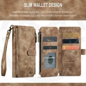 CaseMe custodia a portafoglio in pelle 3 in 1 per <span class=keywords><strong>Samsung</strong></span> <span class=keywords><strong>Galaxy</strong></span> Z Fold 3 5G borsa per telefono multifunzionale di lusso con cinturino da polso - Product Image 5