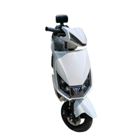 Moto électrique de tourisme homologuée pour la route 1000W 1500W 2000W 60V, scooter électrique haute puissance à pression hydraulique