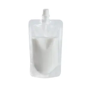 Packaging Condensed Milk Spout Pouch Viscous Liquid Suction Bag High Temperature Setrilization