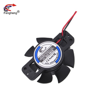 Fengheng — ventilateur de refroidissement sans balais coaxial étanche ip68, 6025mm 60x60x25mm 12v 24v, 50 pièces