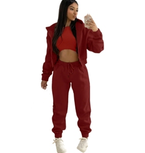 <strong>2026</strong> New Spring Summer Autumn Winter Two-piece Set Women's Sports Jacket Sports Suit Customized Women's Casual <strong>Wear</strong> - Product Image 5