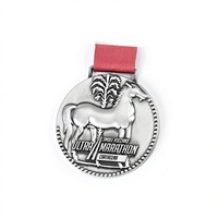 Médaille de marathon gravable de haute qualité en fonte sous pression, médaille personnalisée avec logo