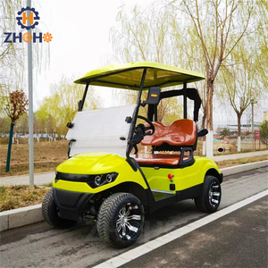 Nueva gran oferta, carrito de golf eléctrico de 2 asientos, Mini Club Car Pick up Sightseeing Go Kart - Product Image 4