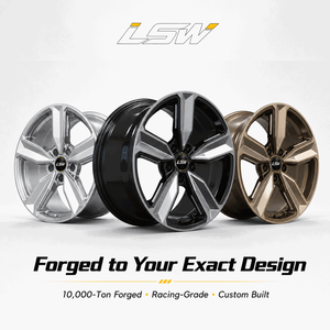 LS8014 LSW Aluminum Polished Multi <b>Spoke</b> <b>Wheel</b> One Piece Cast for Passenger Car Retrofit Upgrade - Product Image 5