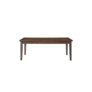 Mesa de comedor DB Casual de 6 cajones con acabado en dos tonos - Product Image 2