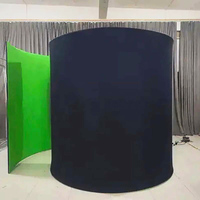 Cabine photo gonflable 360 avec éclairage LED intégré et éclairage LED changeant