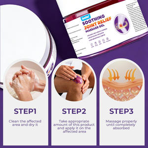 Gel de massage corporel pour apaiser les douleurs articulaires et musculaires - Product Image 6