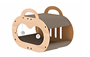 Tempat tidur kucing & penggaruk, tempat tidur kucing lapisan ganda dipertebal tidak rontok Modern tugas berat - Product Image 2