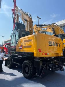 รถขุดตีนตะขาบ SANY SY215W มือสอง เครื่องขุดไฮดรอลิกสำหรับงานหนัก เครื่องจักรสำหรับงานดิน สำหรับงานก่อสร้าง - Product Image 2