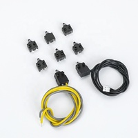Micro-interrupteurs étanches Chinakel série KW1, interrupteur de fin de course T105 5e4 IP67 12VDC 0.1A certifié RoHS