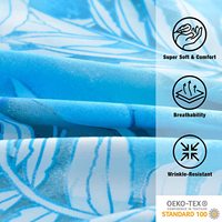 Morden ensemble de draps en microfibre brossée ensemble de literie conceptions personnalisées drap de lit en gros