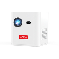 Smart Android 9,0 Mini Home Theater Portable Outdoor Video Beamer con batería Pico Hologram Projector 4K