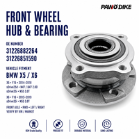 Roulement de roue OE 31226882264 et 31226851590 pour BMW X5 2014-2018 X6 2015-2019, pièce de rechange pour roue avant à deux roues motrices