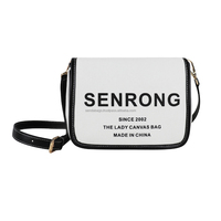 Sacs à bandoulière en toile de style populaire pour femmes, sacs à bandoulière pour femmes de couleur unie, sacs à bandoulière coréens, petits sacs à main pour livres