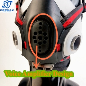 Masque réutilisable en silicone de qualité alimentaire EN140 <span class=keywords><strong>Filtre</strong></span> actif à baïonnette <span class=keywords><strong>ABEK1P3</strong></span> Demi-masque respiratoire - Product Image 5