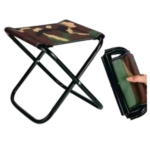 Custom Logo <b>Outdoor</b> Portable Maza Travel Camping Fishing Black Folding Train Subway Small <b>Stool</b> - Product Image 2