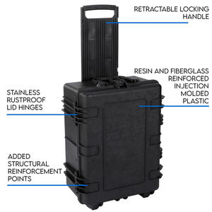 Échantillon gratuit, vente en gros d'usine, étui en PP étanche IP67 avec mousse EVA, personnalisable, prise en charge OEM et ODM, étui en plastique rigide - Product Image 3