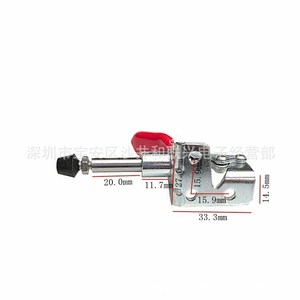 Gh-301-Am Spring <b>Clamp</b> 125Mm Galvanized Steel Industrial <b>Clamp</b> Non Adjustable Metric - Product Image 4
