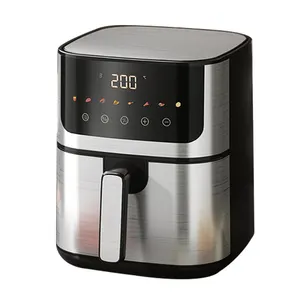 2023 Chinese air fryers suppliers stainless steel digital 4.2l household electric fryer smart air fryer