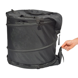 Sac coupe-<span class=keywords><strong>herbe</strong></span> de jardin Sac de coupe imperméable sec noir pour bol de feuilles hydroponique - Product Image 3