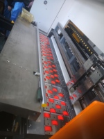 Imprimante numérique industrielle CMYK haute vitesse pour carton ondulé, impression en un seul passage sans plaque