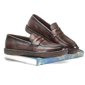 Zapatos de Cuero Clásicos para Hombre de Alta Calidad, Elegantes con Suelas Gruesas, Zapatos de Cuero Pintados de Lujo para Hombre - Product Image 6