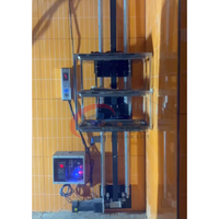 50kg 100kg Elektrikli Mini Mutfak Asansörü Ev ve Oteller İçin/ Tepsi Tipi Yiyecek Taşıma Asansörü