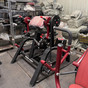 Penjualan laris 2025 pelat profesional dimuat 3 sudut mesin bisep Peralatan pelatihan kekuatan tugas berat - Product Image 3