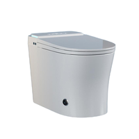 Vente en gros de toilettes intelligentes en céramique pour salle de bain, cuvettes de toilettes en céramique, toilettes électriques automatiques intelligentes avec télécommande