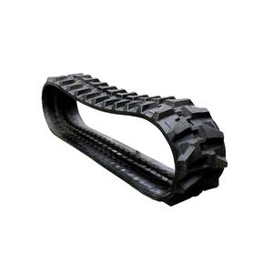 Cadenas de Goma Natural Pequeñas para Excavadora 180x72x40-42, Acabado Liso, Color Negro/Plateado, Marca HongWang, 1 Año de Garantía - Product Image 1