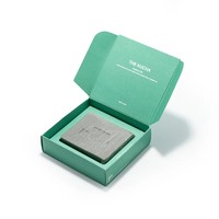 Boîte d'emballage de savon avec logo personnalisé, boîtes cadeaux en papier de haute qualité, durables, avec logo imprimé UV