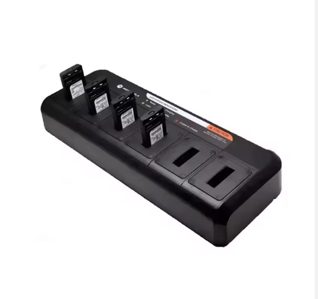 Wholesale NNTN6908 Six-Way Multi Charger 6-slot Desktop Charger Station for Motorola MTP810 MTP830 MTP850 Walkie Talkie