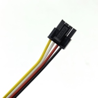 Kabel Molex Mega-fit dengan pelindung kepala kabel 2 Pin ke Terminal Ring 4MM 2004561212