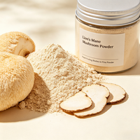 Poudre de champignon Crinière de lion pure en gros, Poudre de Crinière de lion brute