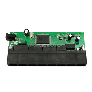 8 Port 10 100 1000 Base Reverse Power Supply RPOE <b>POE</b> Switch PCBA - Product Image 1