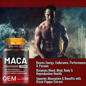 OEM kapsul pria energi x-power Max, dukungan kekebalan tubuh Ginseng Maca efek tahan lama dewasa minum 1 pil pagi 36 bulan 2025 - Product Image 4