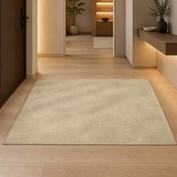 Tapis en sisal écologique, tapis d'entrée moderne minimaliste, tapis tissé en fibres naturelles, grand tapis de sol durable pour la maison et le bureau