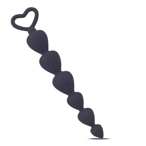 Billes anales en silicone avec anneau de traction, 6 billes, long plug <span class=keywords><strong>anal</strong></span>, jouet sexuel pour hommes et femmes - Product Image 2