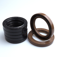 Haute Ouality gros squelette joint d'huile Double lèvres FKM Tc fourche avant moto joint d'huile pour Piston