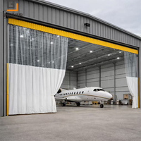 Hangar modulaire à montage rapide, enceinte protectrice solide pour les flottes d'avions privés