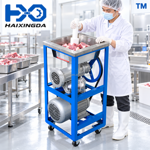 Machine à hacher la <span class=keywords><strong>viande</strong></span> commerciale, <span class=keywords><strong>hachoir</strong></span> électrique en acier inoxydable, broyeur industriel pour boucherie, restaurant, saucisses, hamburgers, boulettes de <span class=keywords><strong>viande</strong></span> - Product Image 1