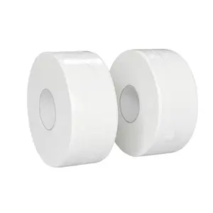 12 jumbo rolls süper yumuşak geniş banyo doku tuvalet kağıdı imalat iş için satış