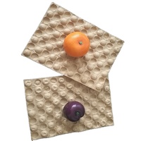Verpakkingsmateriaal voor export van verse producten, beschermende kussen van kraftpapier, wegwerpbaar, composteerbaar, milieuvriendelijk verzendblad voor mango's