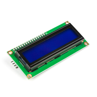 Modul Layar LCD KUONGSHUN 1602 LCD1602 IIC/I2C dengan Lampu Latar Biru/Hijau untuk Arduino, Langsung dari Pabrik, Komponen Elektronik DIYmalls