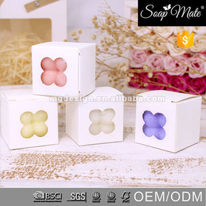 Cera de soja sin humo Vela creativa del <span class=keywords><strong>cubo</strong></span> de <span class=keywords><strong>Rubik</strong></span> Vela aromática de cera de soja hasta un tiempo de combustión prolongado - Product Image 6