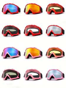 Lunettes de cyclisme roses de haute qualité pour hommes et femmes, lunettes de soleil anti-UV pour le motocross et le VTT, lunettes de sport - Product Image 2