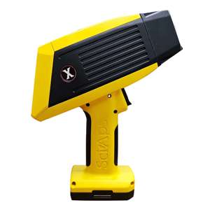 เครื่องวัด xrf แบบพกพาตรวจจับง่ายสำหรับ AG AU T V CR minerals โลหะ sciaps X-50 X-ray มือถือ