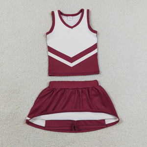 Conjuntos Deportivos de Yoga para Niñas, Conjuntos de Tops sin Mangas, Faldas y Pantalones Cortos - Product Image 2