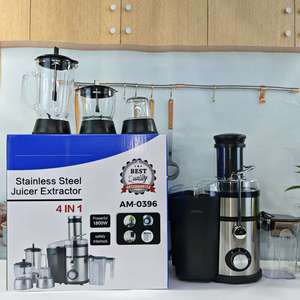 Đa chức năng thương mại <span class=keywords><strong>4</strong></span> trong <span class=keywords><strong>1</strong></span> lớn Miệng cà rốt rau Máy ép trái cây Máy xay sinh tố trái cây máy ép trái cây vắt Máy trộn thực phẩm - Product Image 5